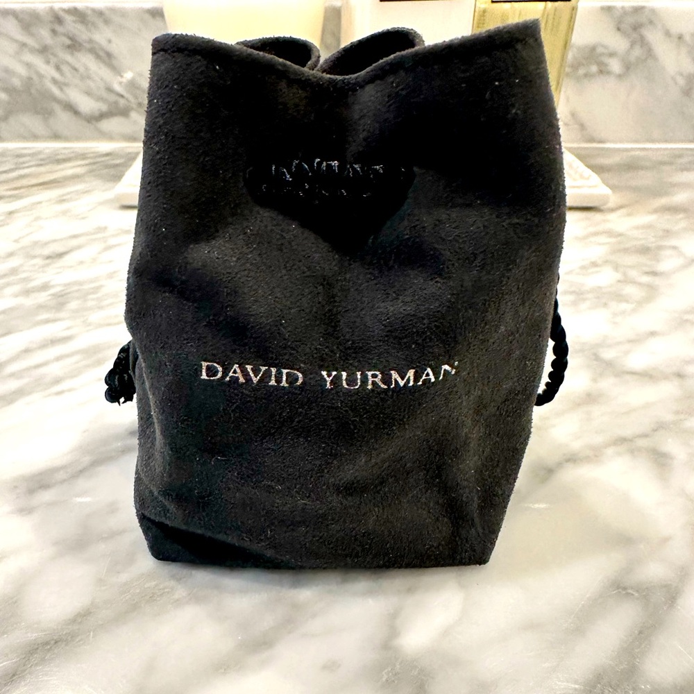 David Yurman Slouchy Black Pouch